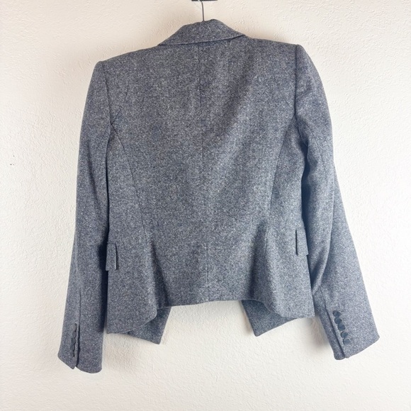 Veronica Beard Diego Wool Blend Dickey Blazer Jacket Blue Size 2 Business Casual - Picture 3 of 7